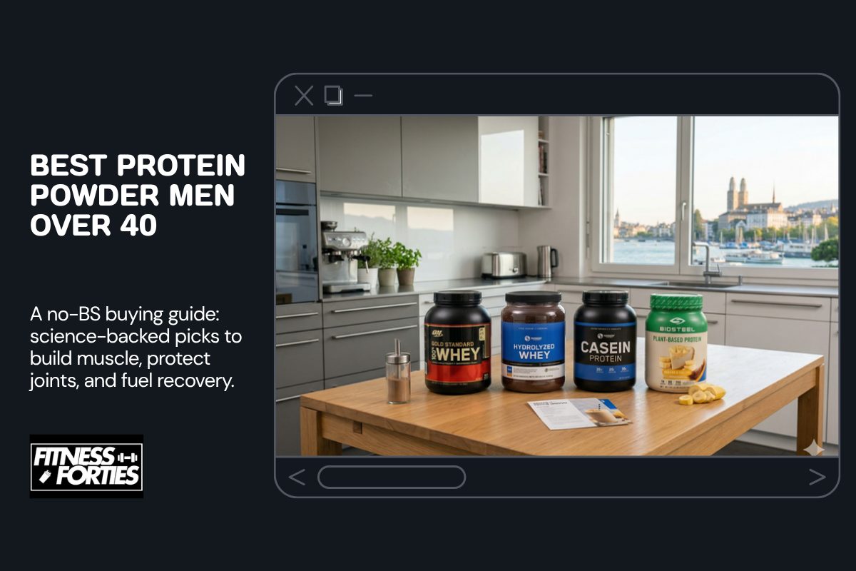 Best Protein Powder for Men Over 40: A No-BS Buying Guide