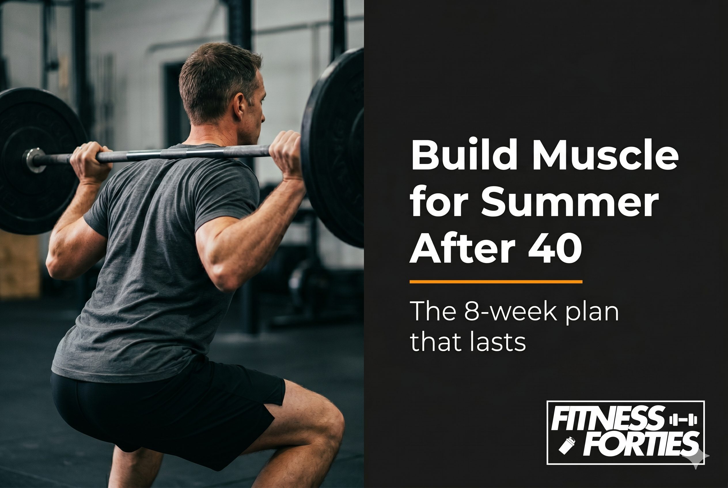 Build Muscle for Summer After 40: 8-Week Plan That Lasts