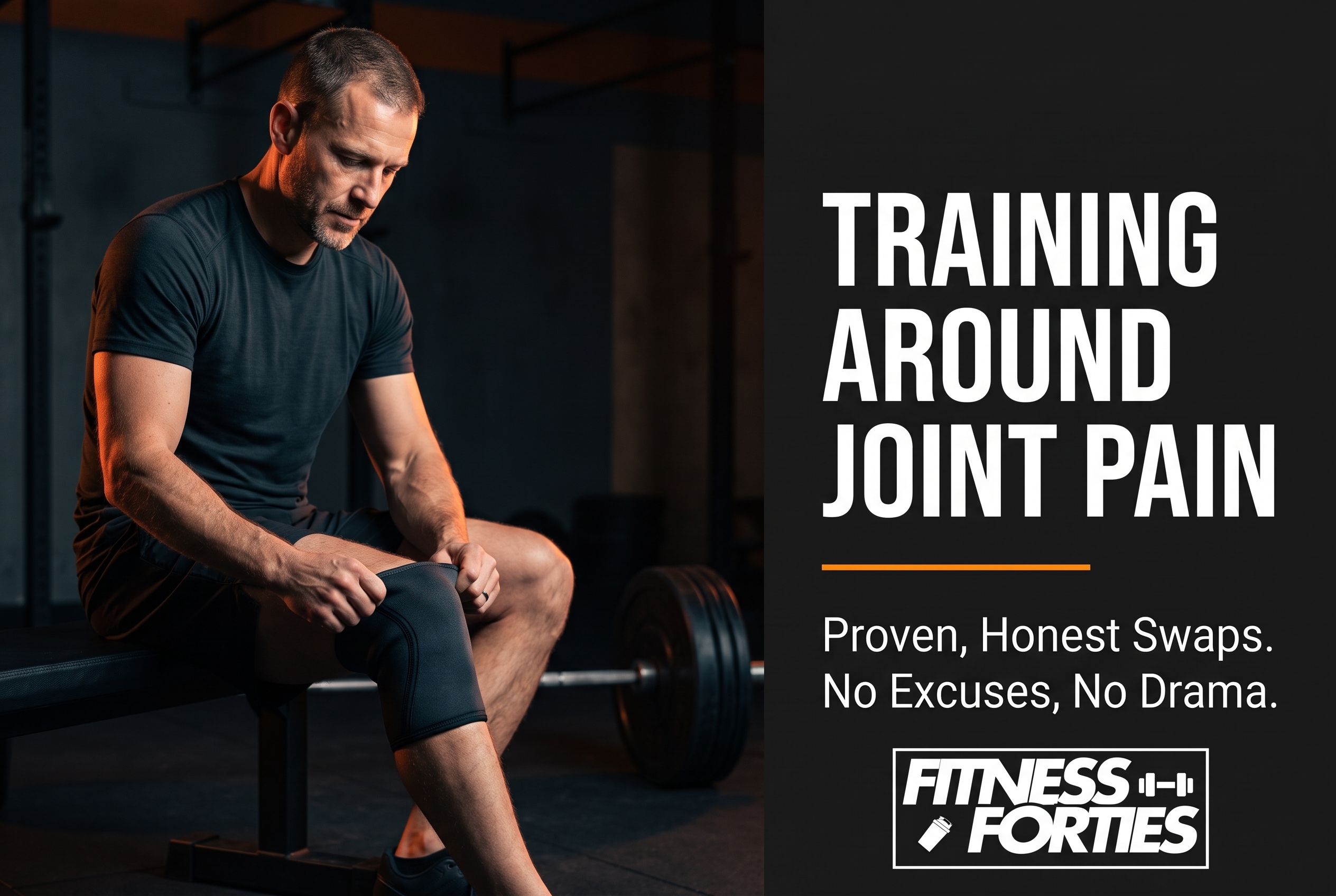 Training Around Joint Pain After 40: Proven, Honest Swaps